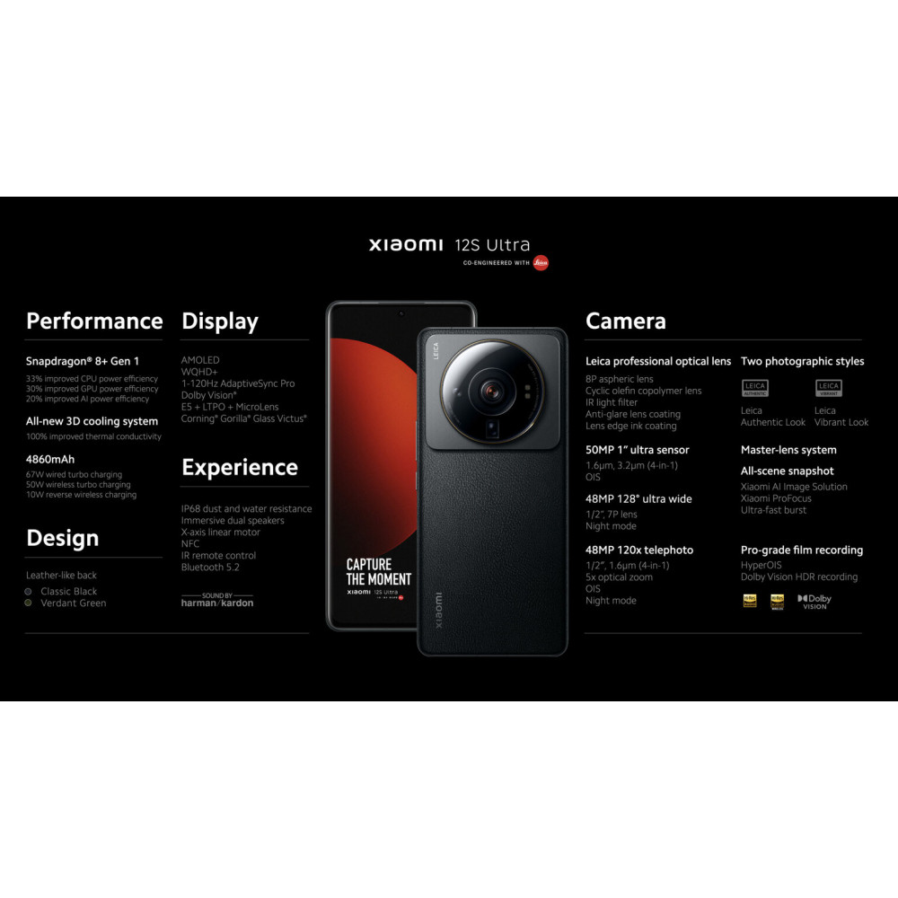 Телефон Xiaomi 12S Ultra 8/256GB