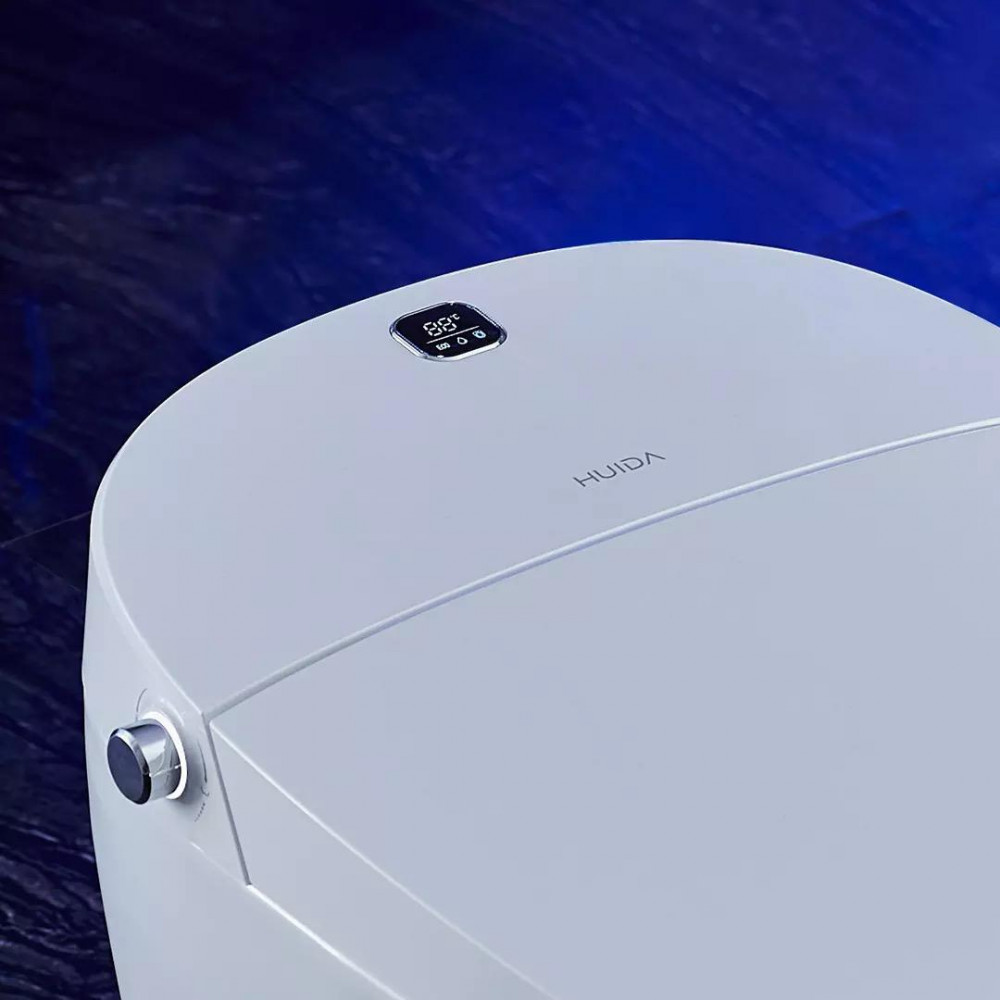 Умный унитаз Xiaomi Huida New LED Digital Energy-Saving Intelligent Toilet 305mm White 