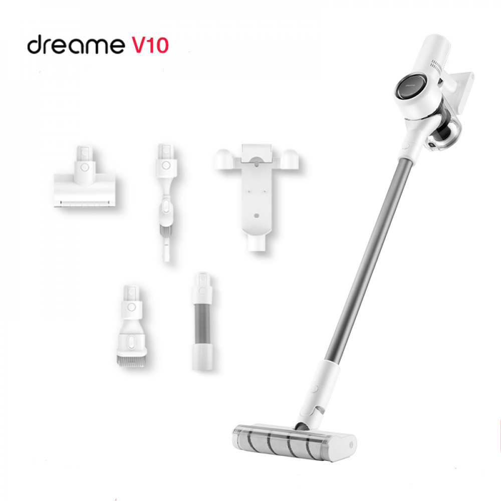 Ручной беспроводной пылесос Xiaomi Dreame V10 Boreas Vacuum Cleaner White (VVN3)