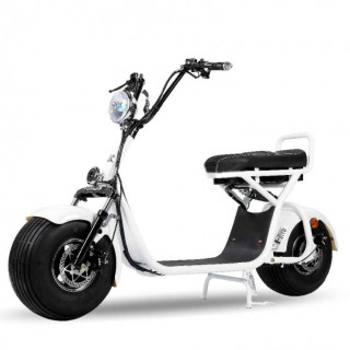 Электроскутер SEEV Citycoco Woqu Белый 1500W, 60В 20Ah